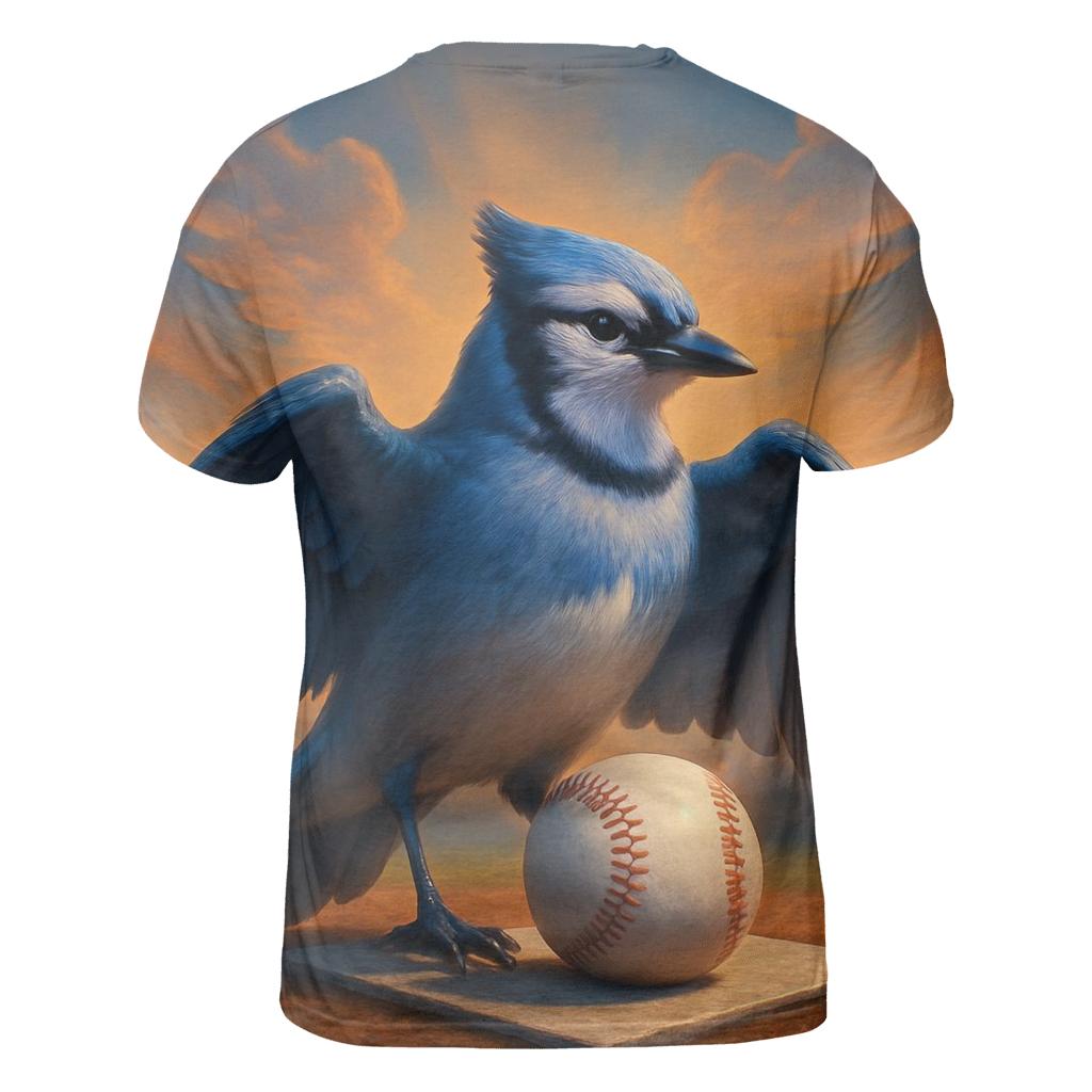 Feathered Horizon Home Plate Blue Jays unique graphic print tees