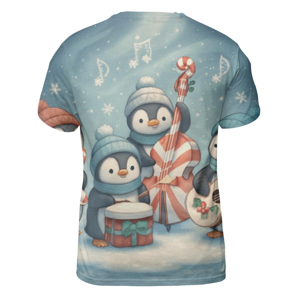 Polar Penguin Jazz Quartet statement graphic shirts