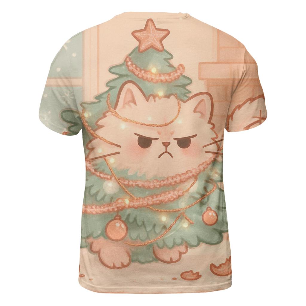 Grumpy Cat Tangle In The Tree designer pattern shirts