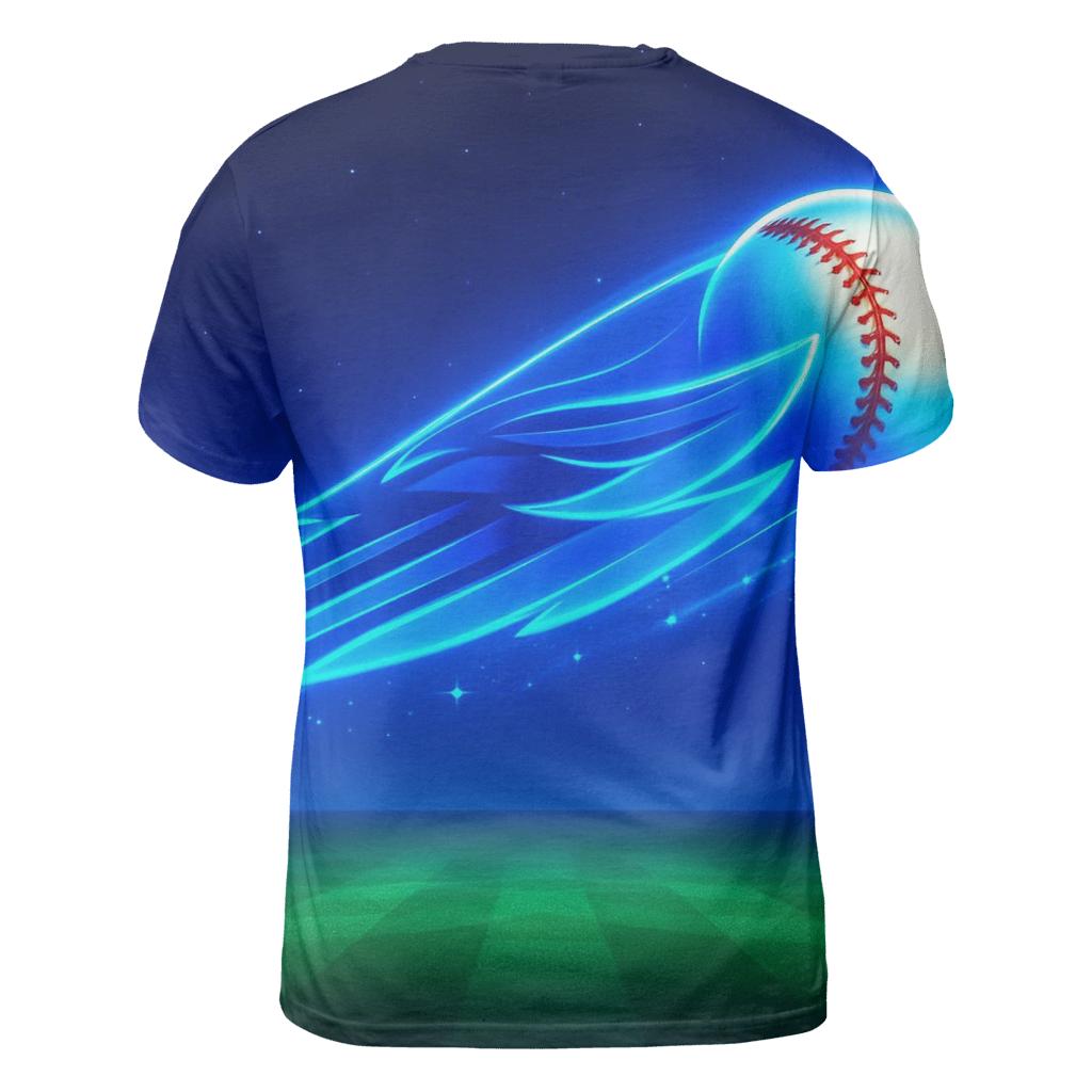 Outfield Comet Track With Blue Jays Echo trendy printed shirt styles