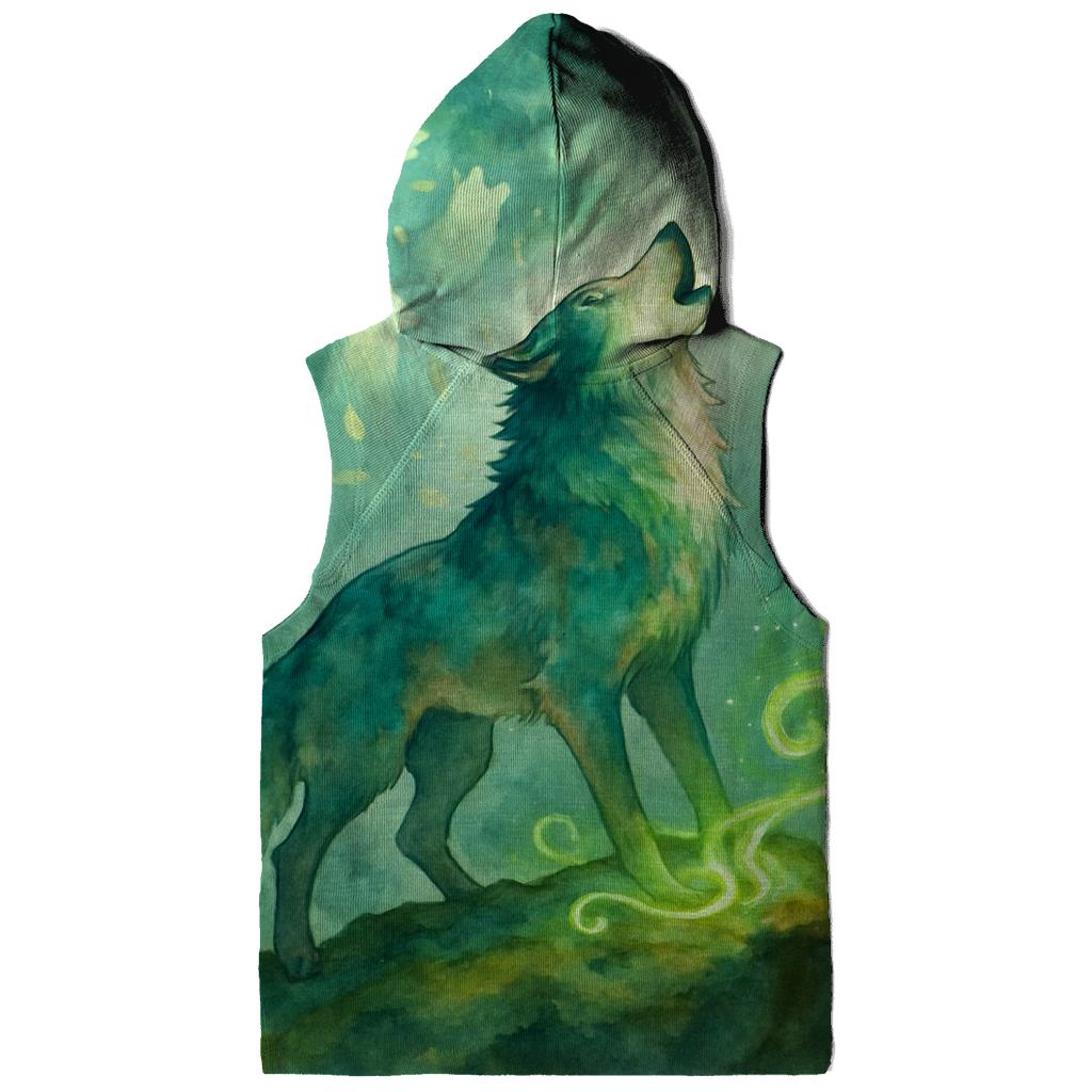 Forest Spirit Howl printed hoodies