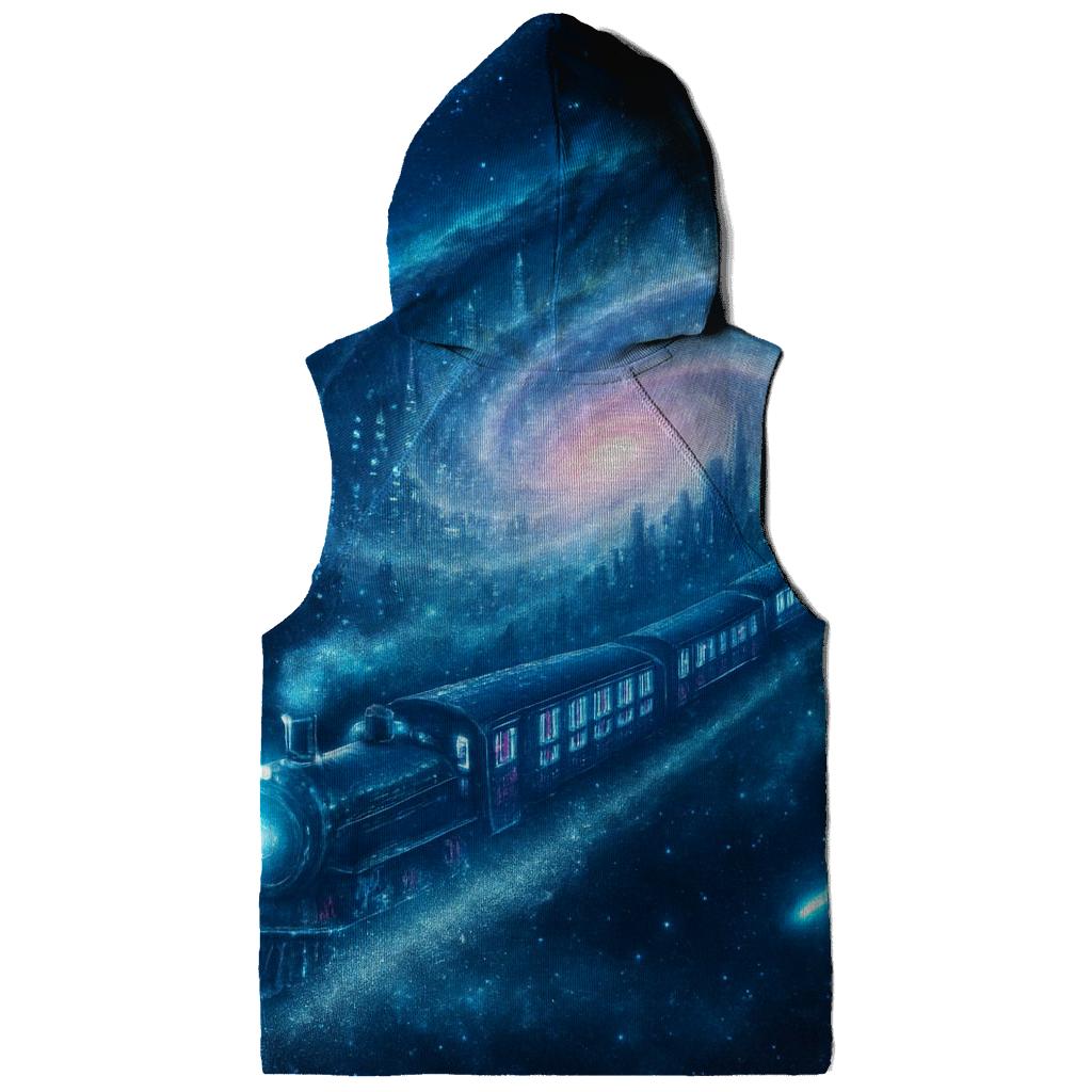 Celestial Train Through The Spiral City hoodies fashion