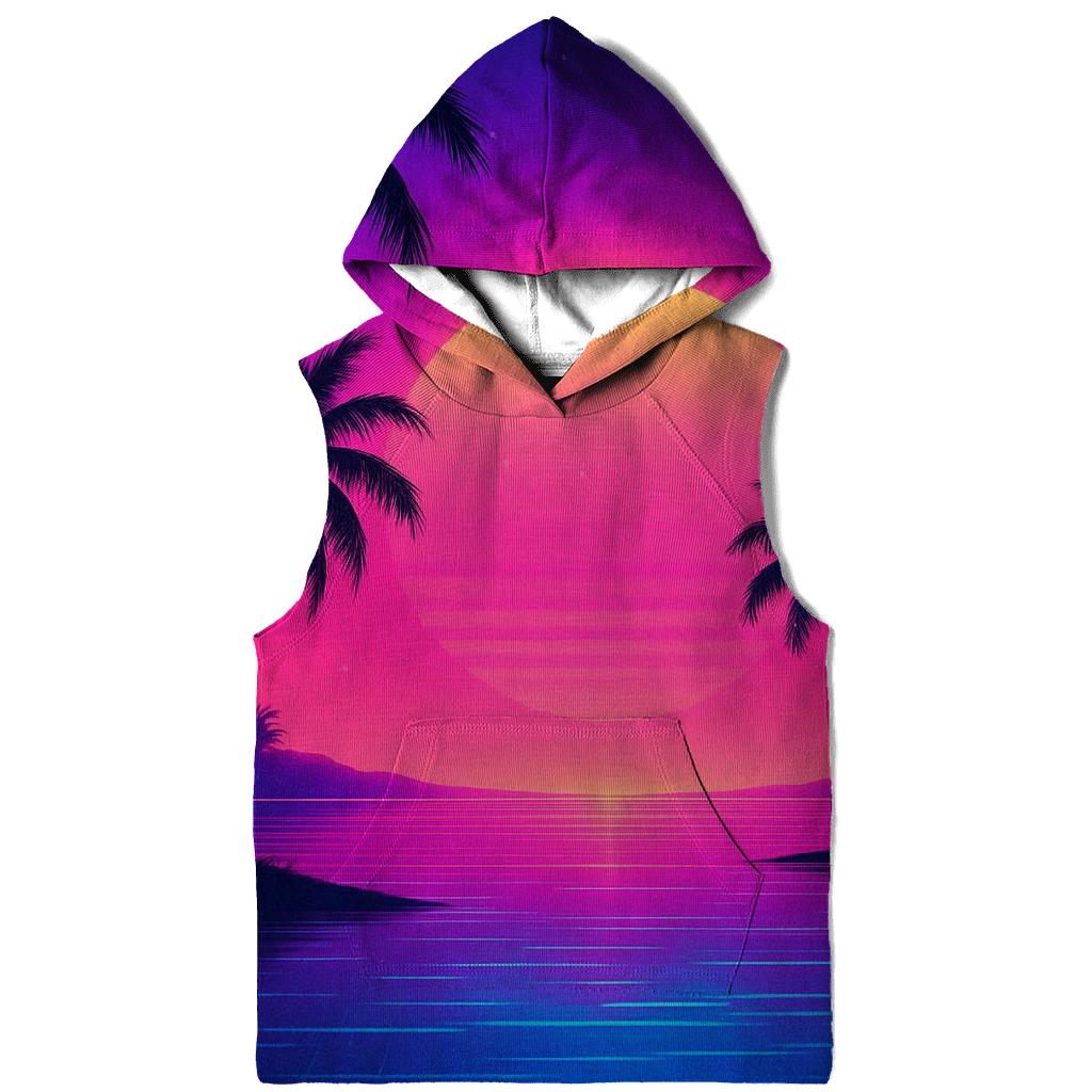 Neon Lagoon Afterglow pullover hoodies