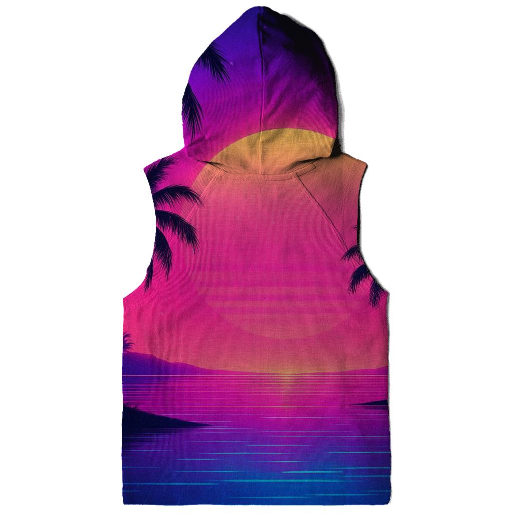 Neon Lagoon Afterglow pullover hoodies