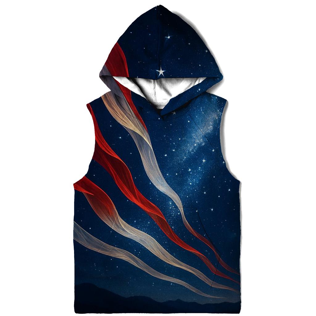 Celestial Stripes Horizon designer hoodies