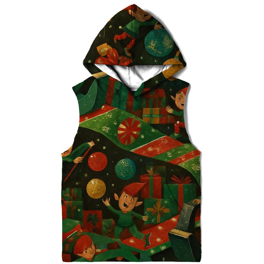 Elves Midnight Wrapping Factory custom hoodies