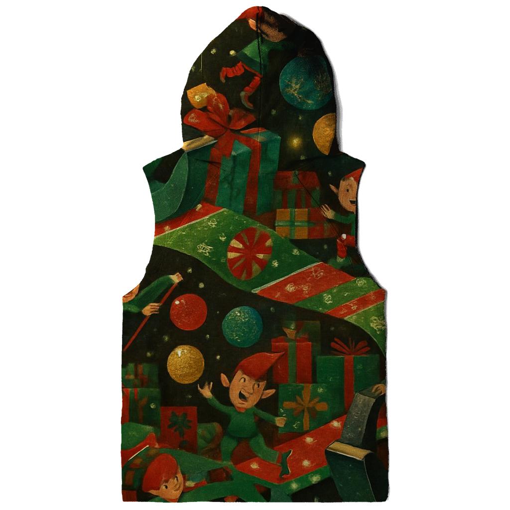 Elves Midnight Wrapping Factory custom hoodies