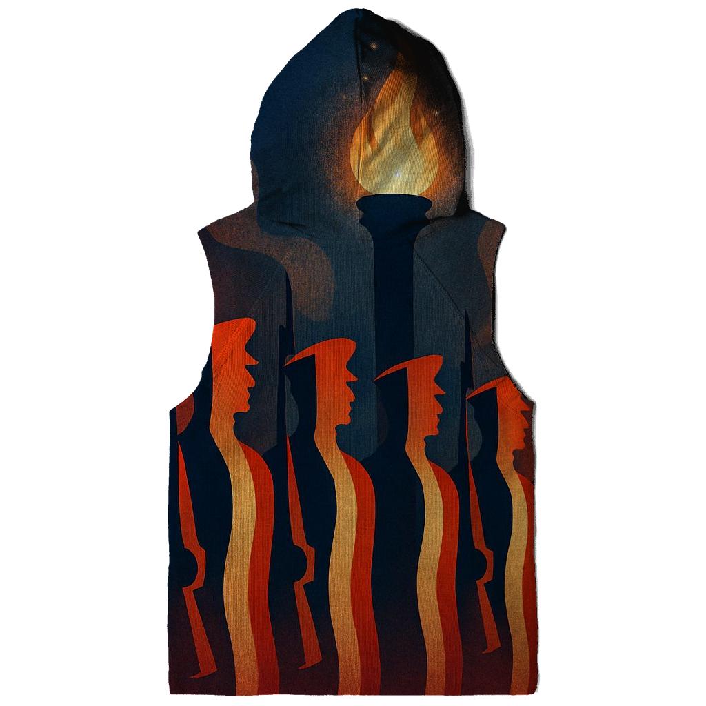 Honor Guard Flame Of Freedom zip-up hoodies