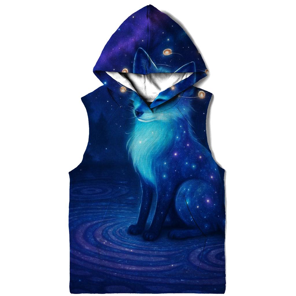 Stargazer Fox In The Spiral Clearing premium hoodies