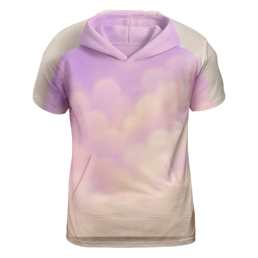 Pastel Cloud Reverie artistic all-over print tops