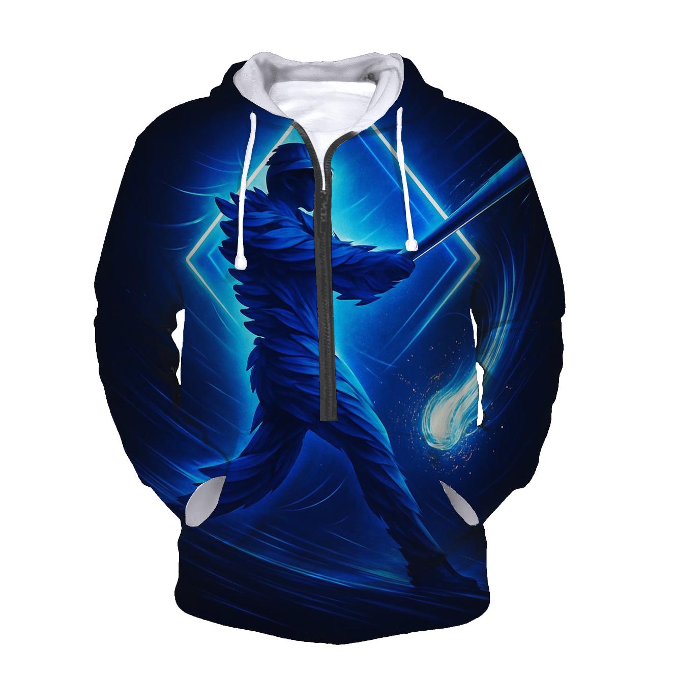 Diamond Pulse With Blue Jays Spirit pullover hoodies