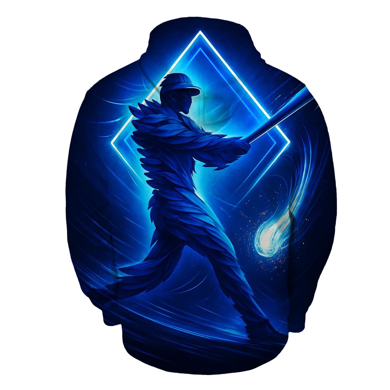 Diamond Pulse With Blue Jays Spirit pullover hoodies