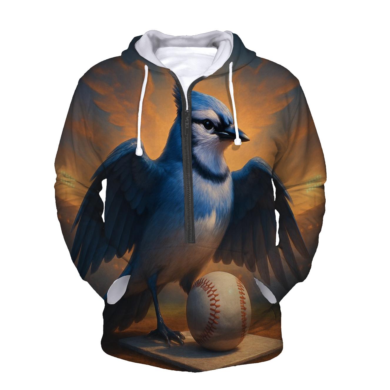 Feathered Horizon Home Plate Blue Jays hoodies fashion