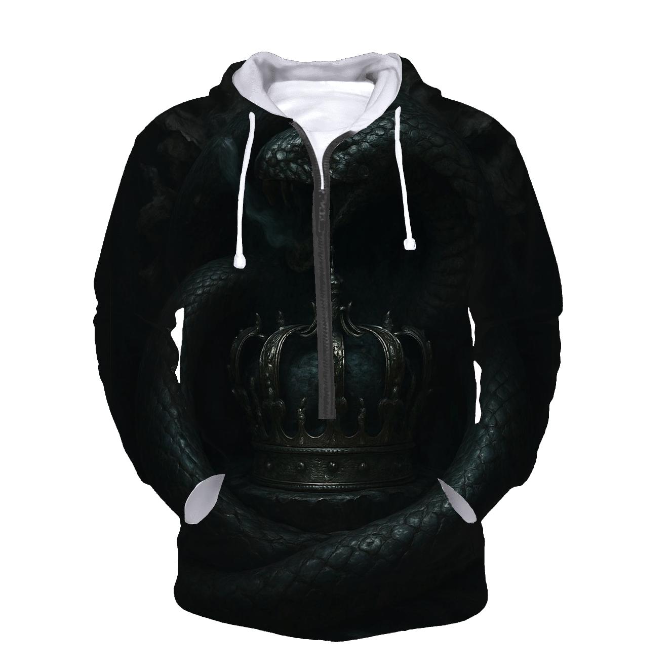 Covenant Of The Serpent Crown printed hoodies