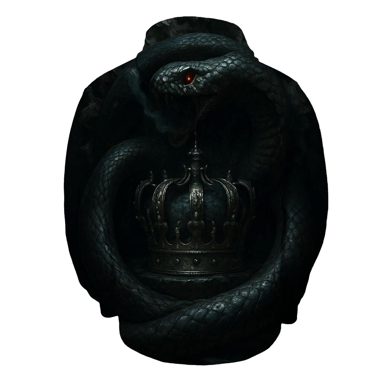 Covenant Of The Serpent Crown printed hoodies