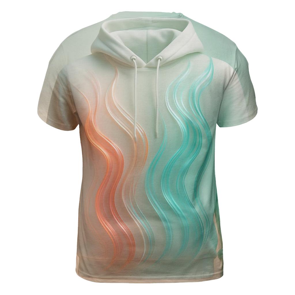 Opaline Drift Currents trendy printed shirt styles