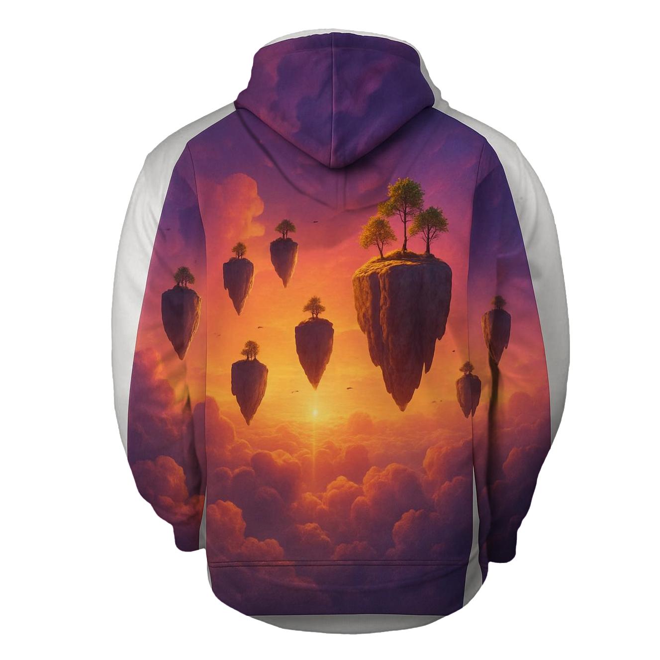 Cloud Isles Of The Ember Sky graphic hoodies