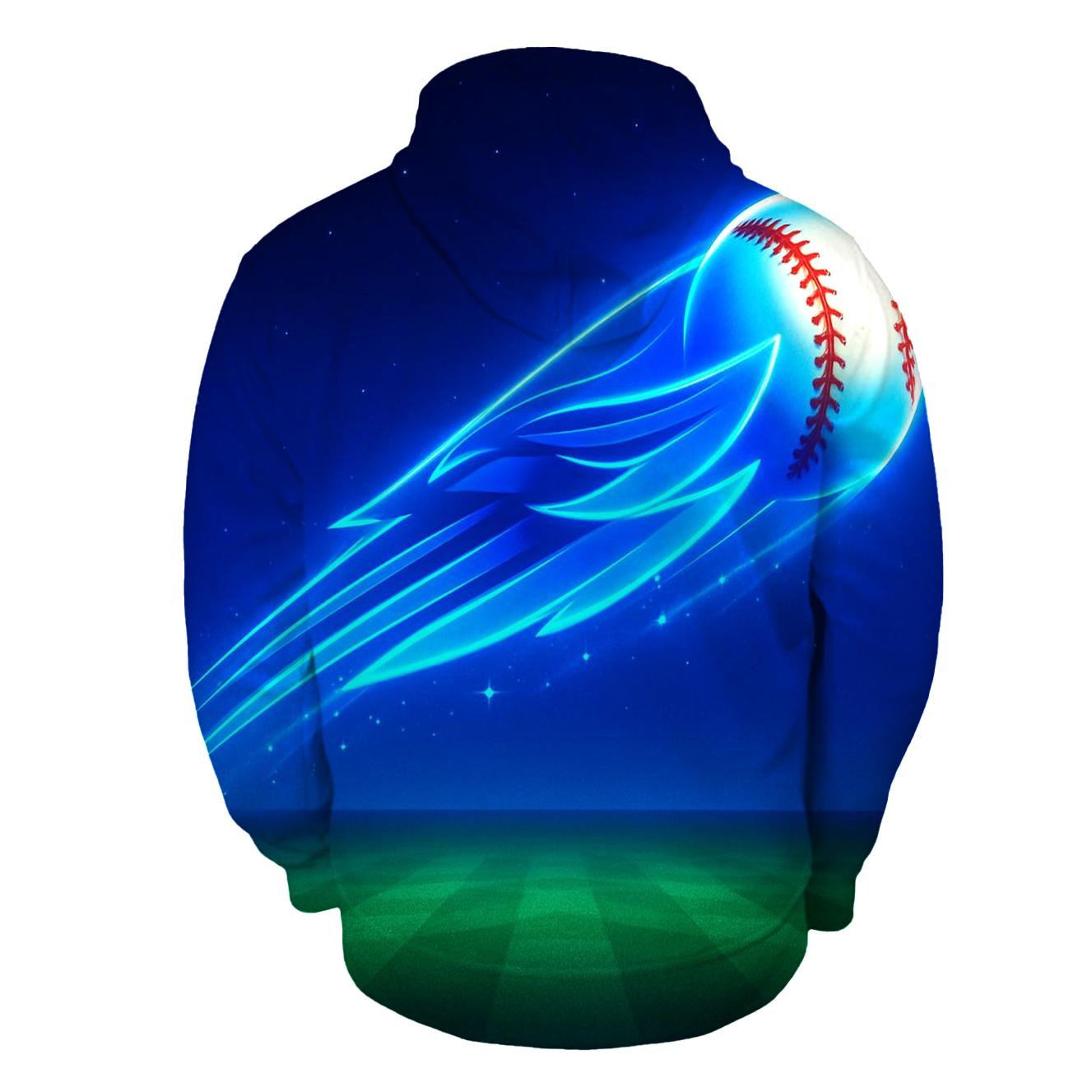 Outfield Comet Track With Blue Jays Echo pullover hoodies