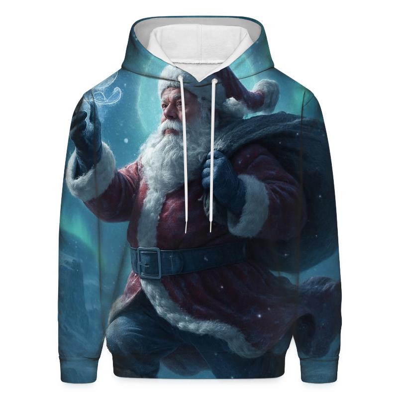 Aurora Trailblazer Santa premium hoodies