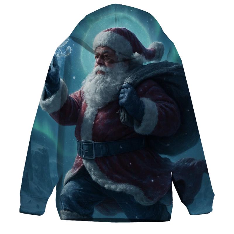 Aurora Trailblazer Santa premium hoodies