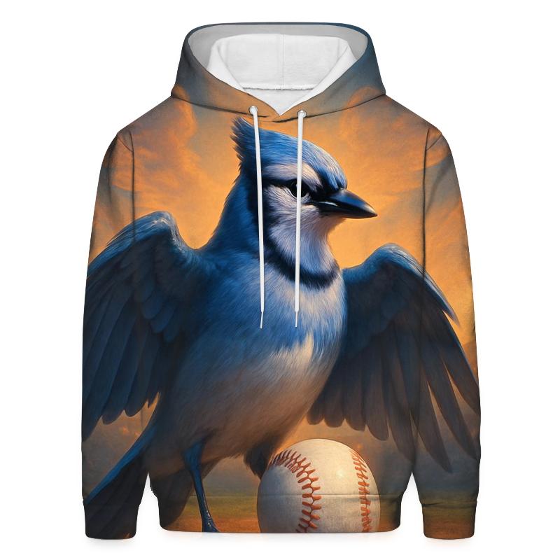 Feathered Horizon Home Plate Blue Jays lightweight hoodies