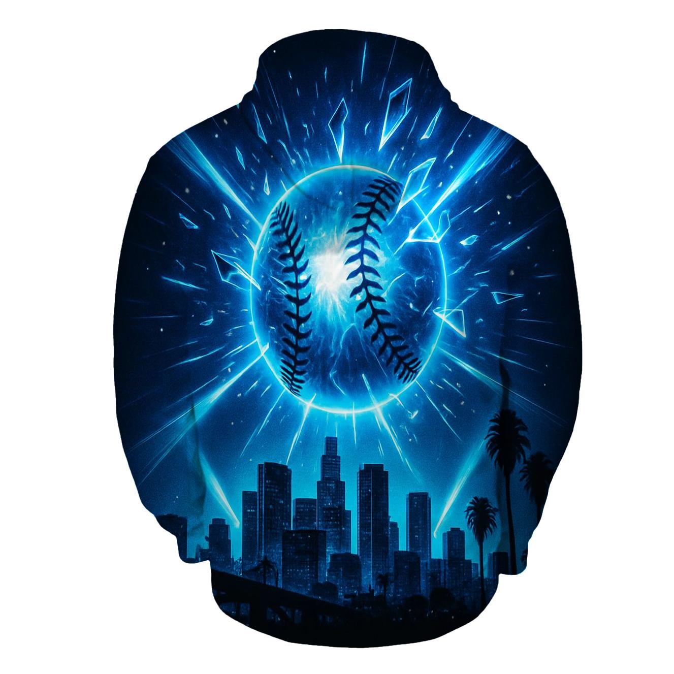 Skyline Breakthrough Blast graphic hoodies