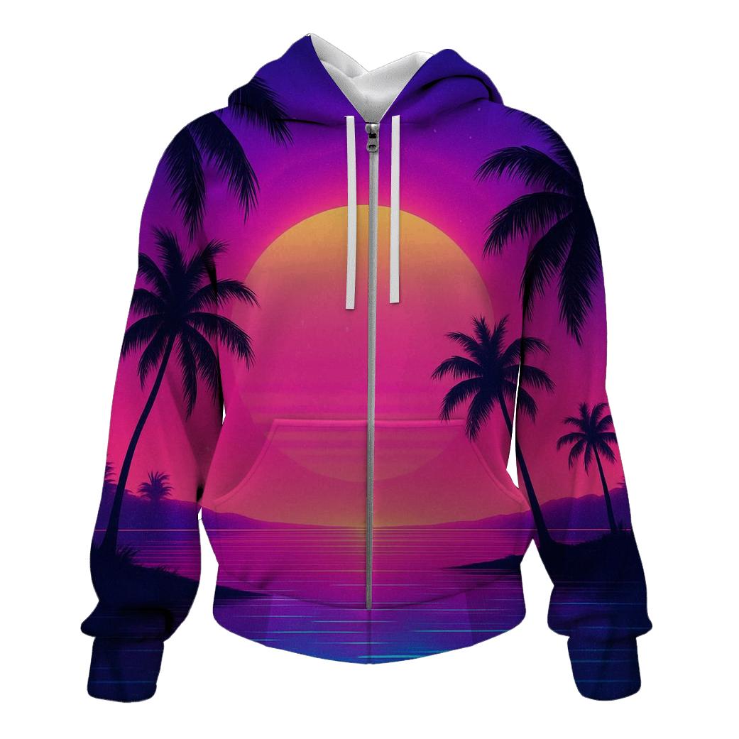Neon Lagoon Afterglow hoodie trends