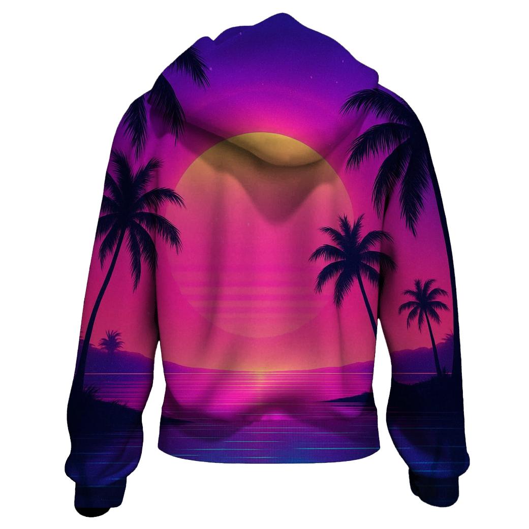 Neon Lagoon Afterglow hoodie trends