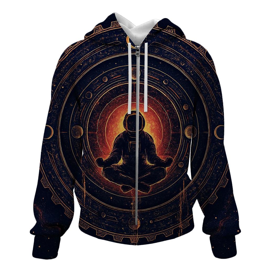 Chrono Rings Of The Eclipse Voyager graphic hoodies