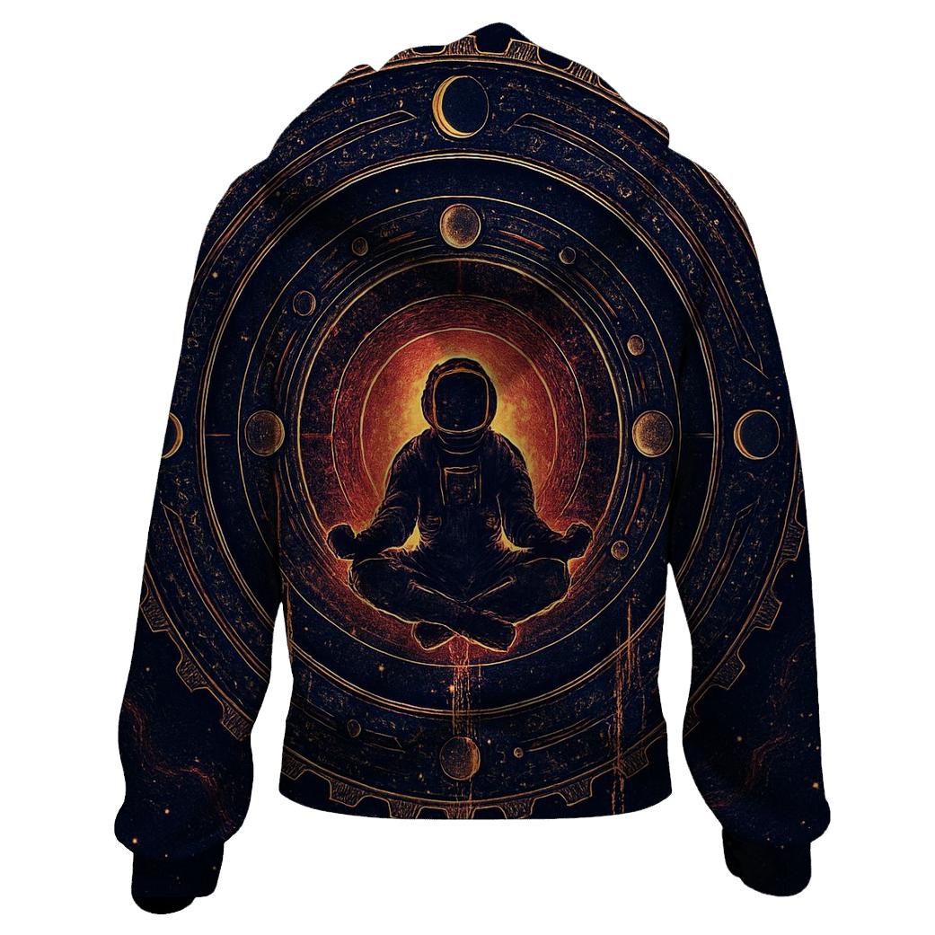 Chrono Rings Of The Eclipse Voyager graphic hoodies