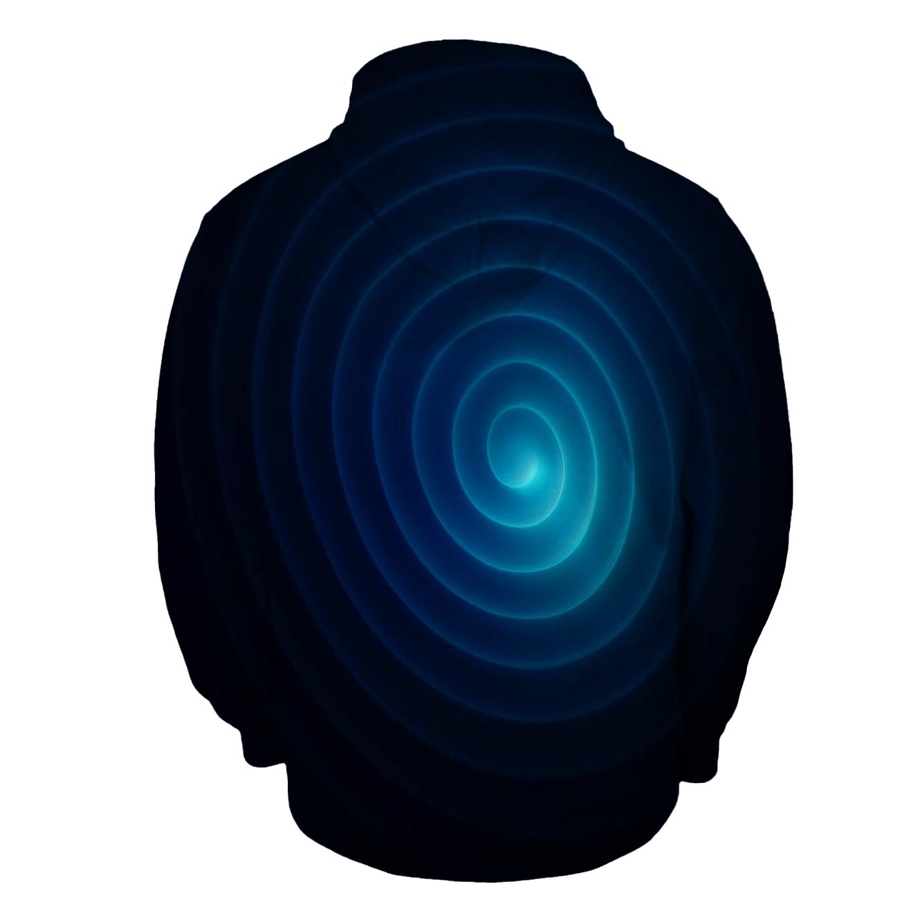 Midnight Ripple Spectrum graphic hoodies
