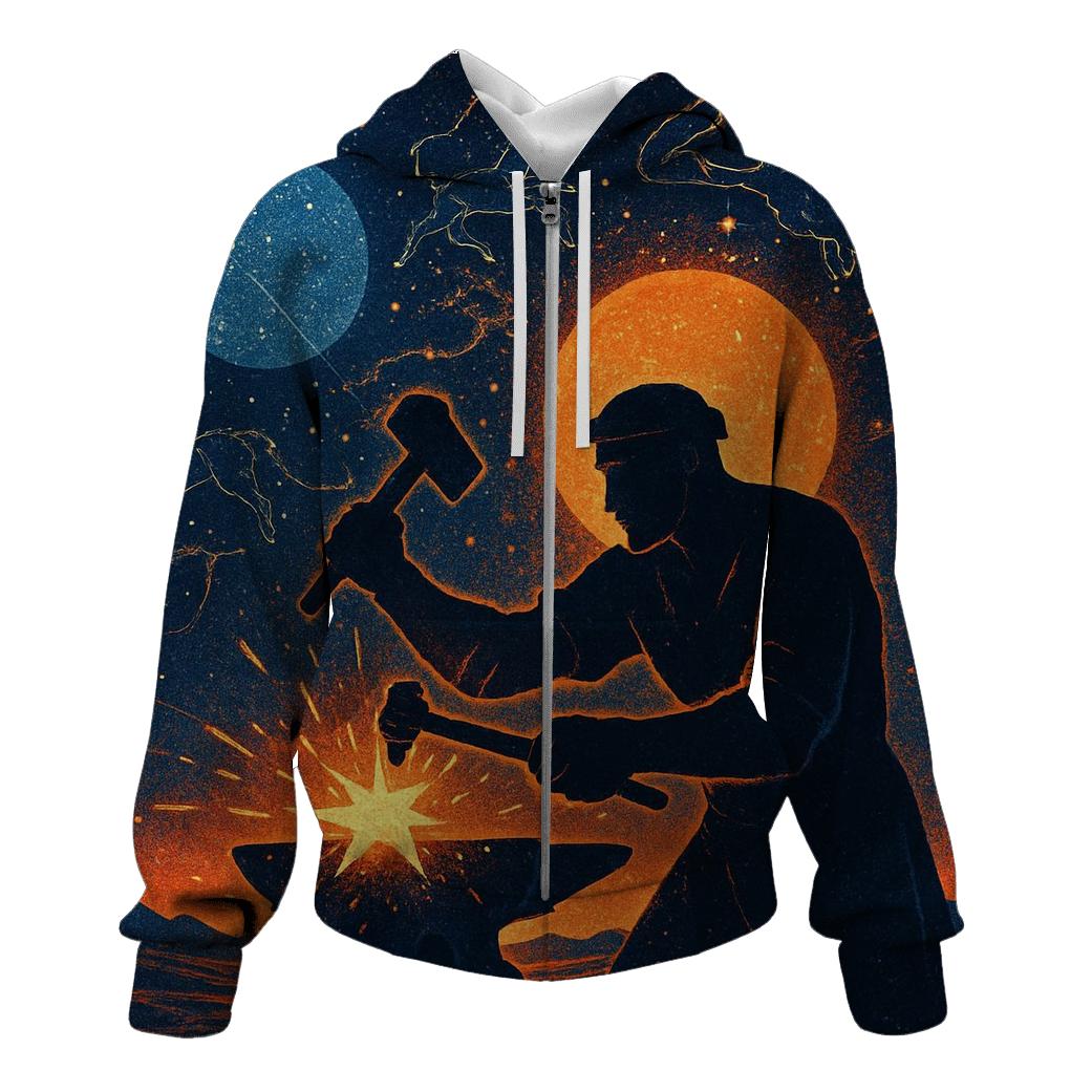 Starforge Under The Binary Suns designer hoodies