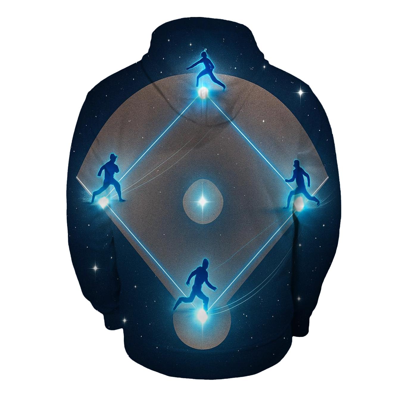 Celestial Infield Geometry heavyweight hoodies