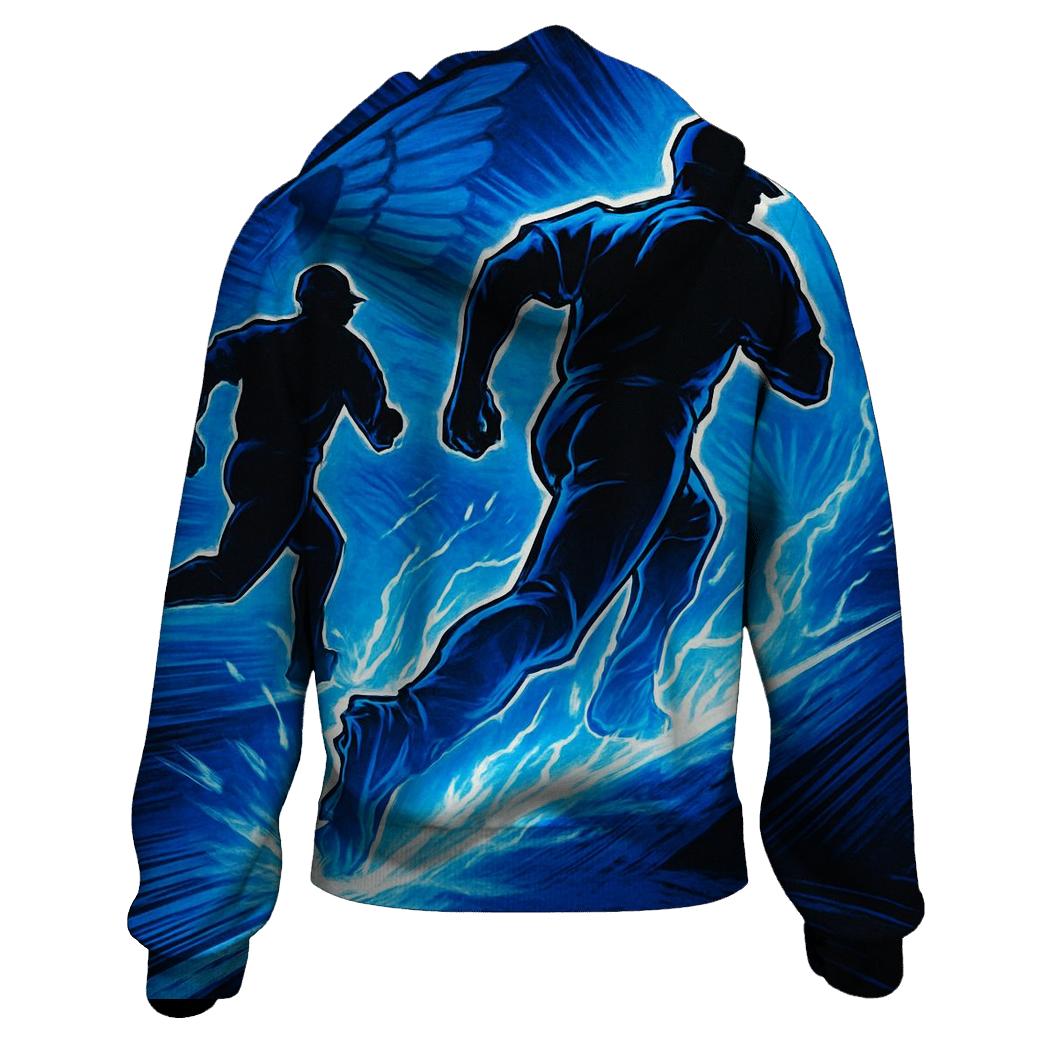 Electric Baseline Chase Blue Jays Fusion designer hoodies