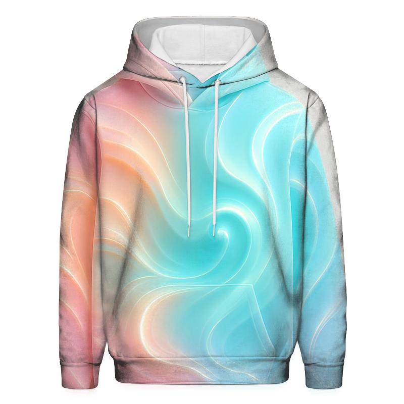 Aurora Tidal Gradient zip-up hoodies