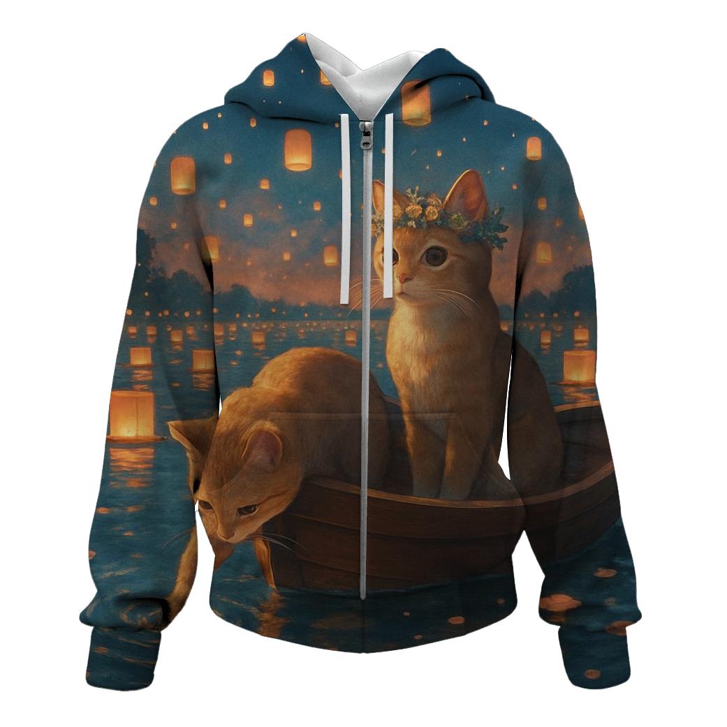 Lantern Festival River Cats premium hoodies