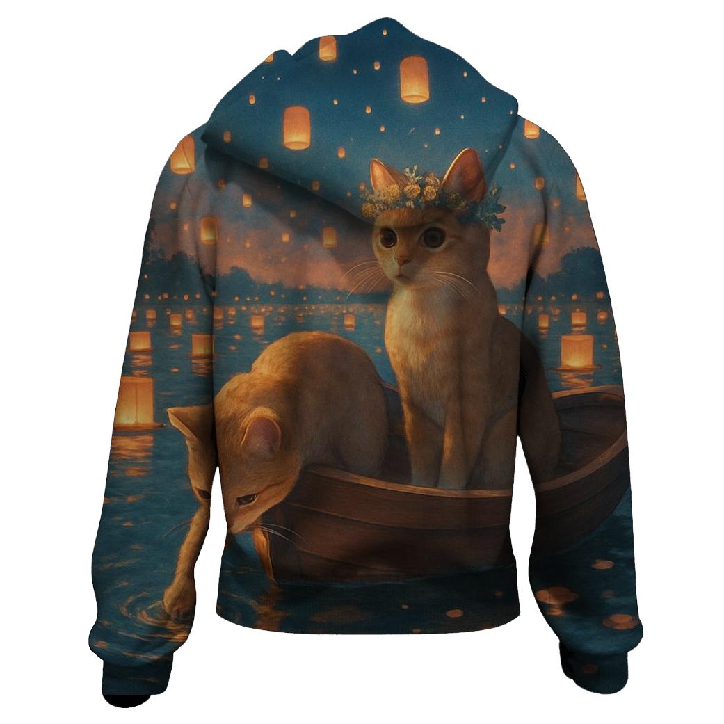 Lantern Festival River Cats premium hoodies