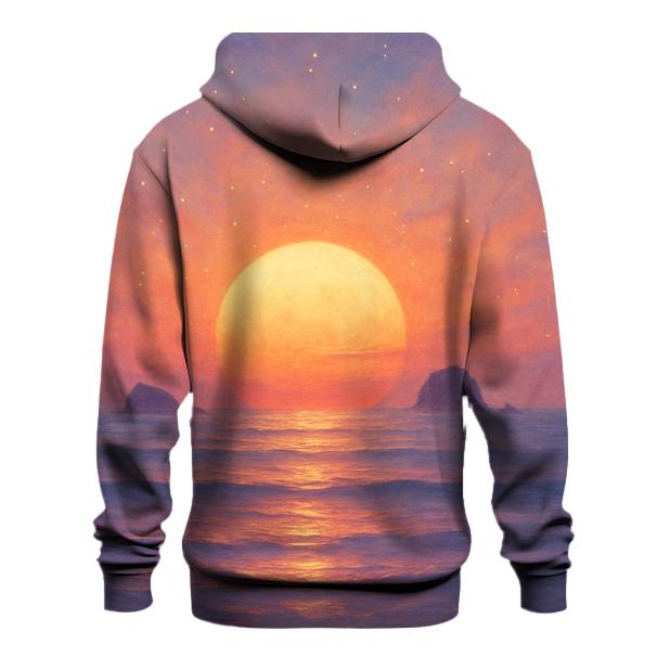 Celestial Tides At Sundown lightweight hoodies