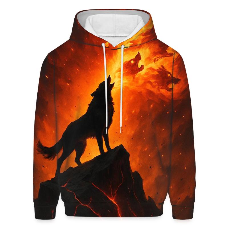 Volcanic Ember Howler lightweight hoodies