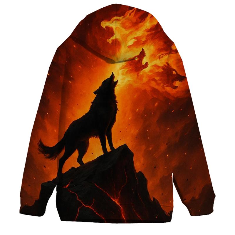 Volcanic Ember Howler lightweight hoodies