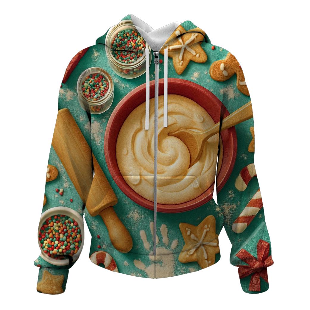 Holiday Kitchen Cookie Chaos hoodie styles