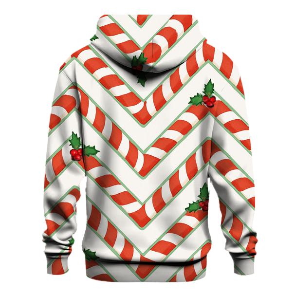 Candy Cane Chevron Parade hoodie designs