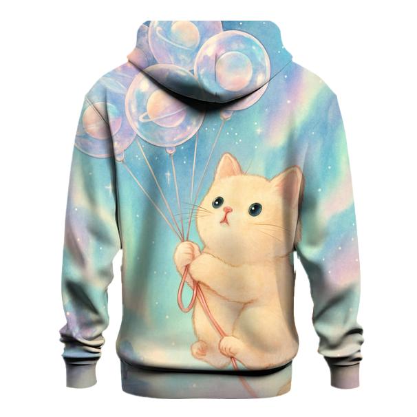 Aurora Balloon Cat Voyage hoodie styles