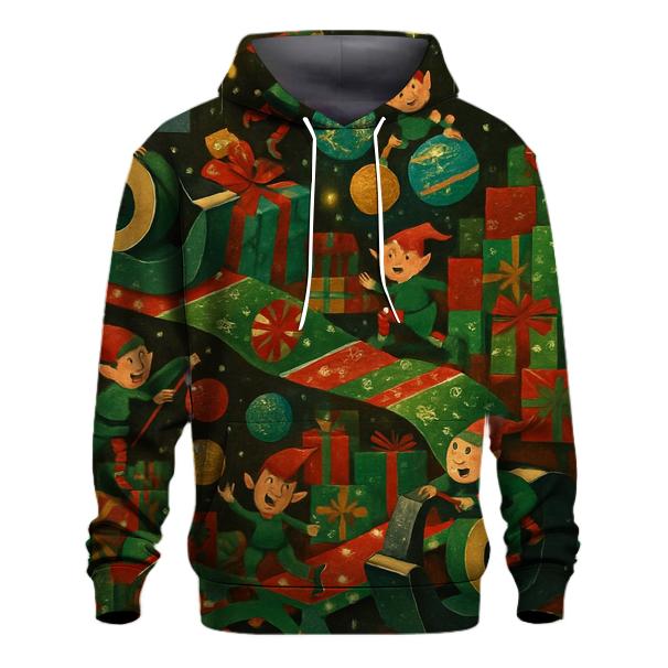 Elves Midnight Wrapping Factory hoodie trends
