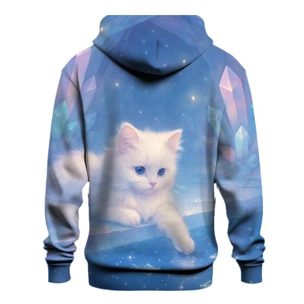 Crystal Cave Dreamer Cat heavyweight hoodies
