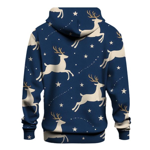 Reindeer Silhouette Constellations hoodie styles
