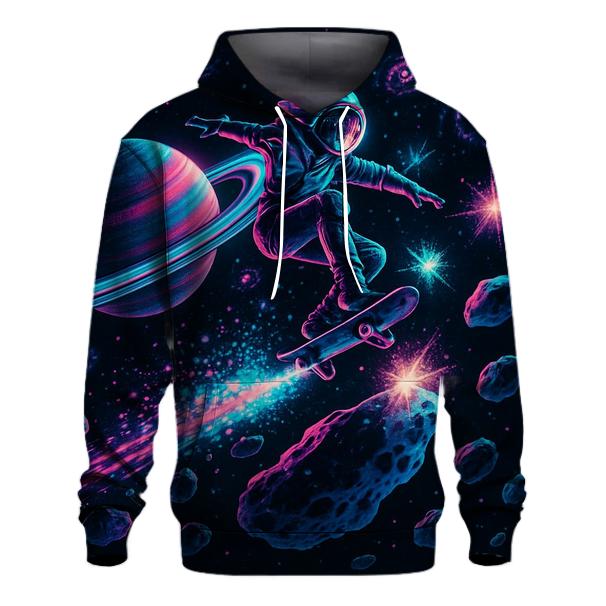 Cosmic Skater On The Saturn Highway heavyweight hoodies