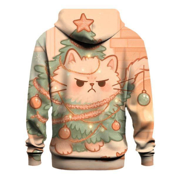 Grumpy Cat Tangle In The Tree lightweight hoodies