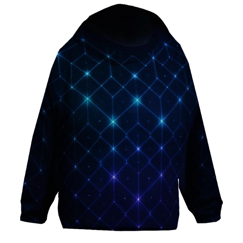 Stellar Lattice Glow premium hoodies