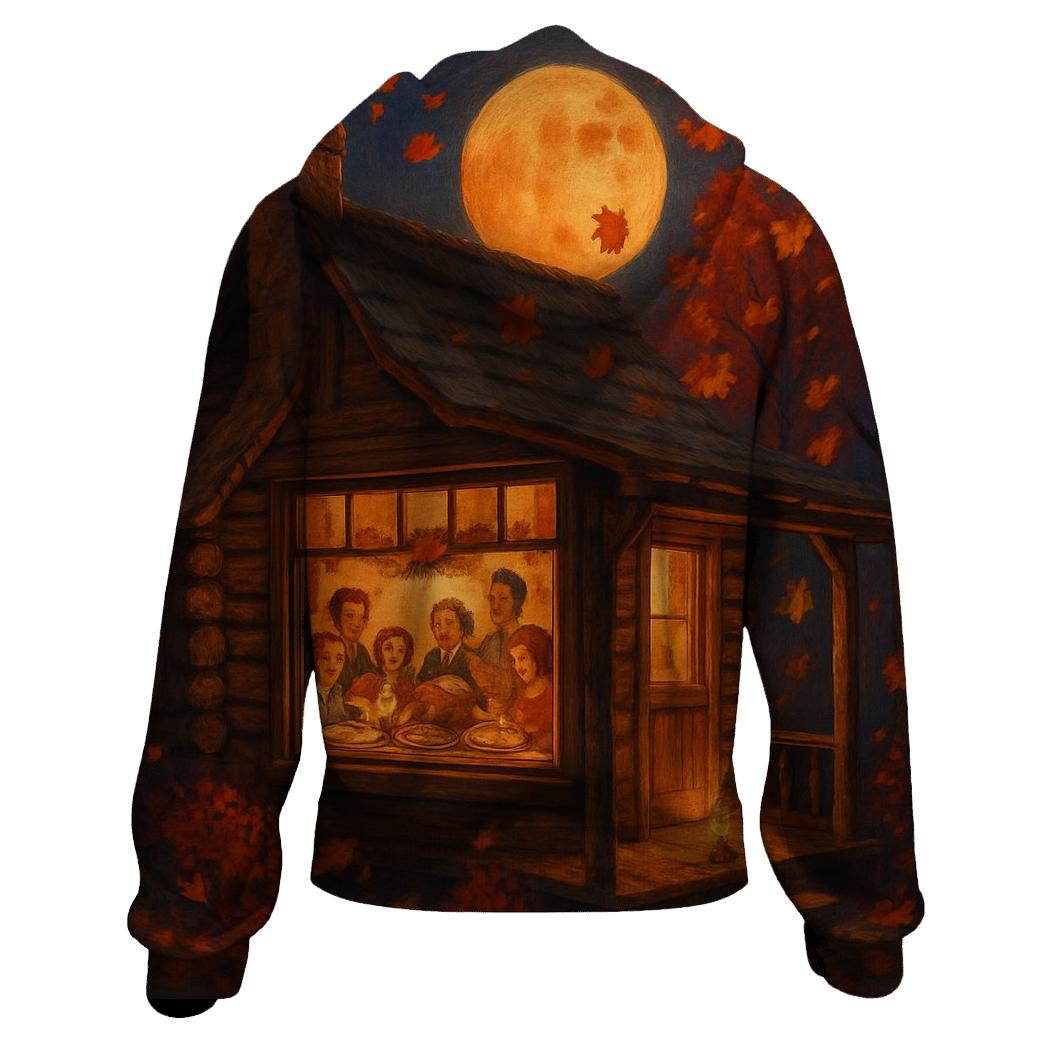 Harvest Moon Cabin Gathering graphic hoodies
